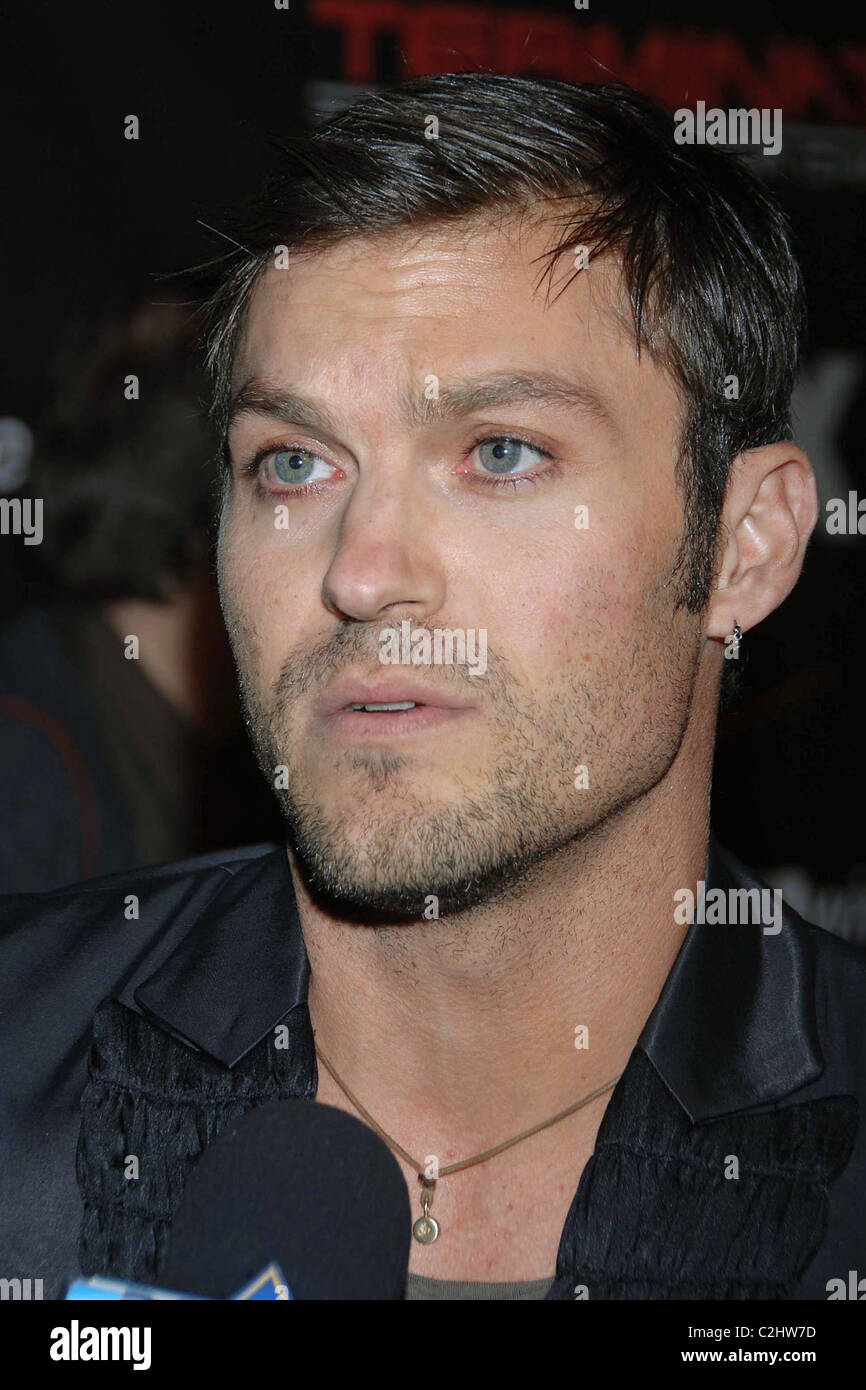 Brian Austin Green Premiere of 'Terminator: The Sarah Connor Chronicles' at Arclight Cinerama Dome in Hollywood Los Angeles, Stock Photo