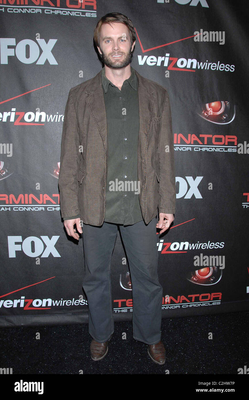 Garret Dillahunt Premiere of 'Terminator: The Sarah Connor Chronicles' at Arclight Cinerama Dome in Hollywood Los Angeles, Stock Photo