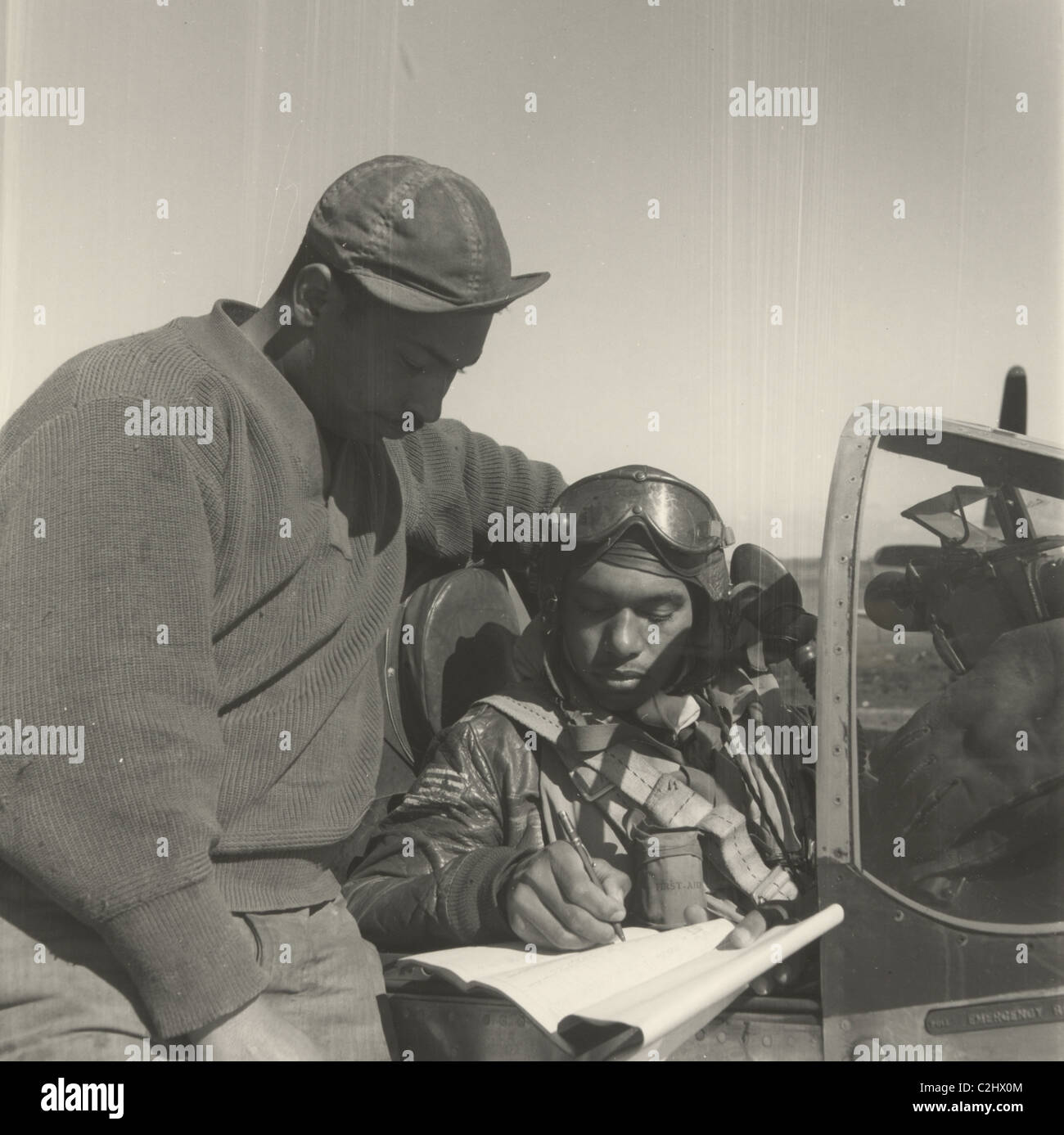 Group african american military pilots hi-res stock photography and ...