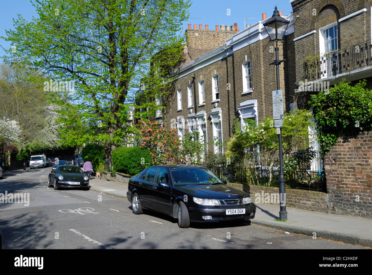 Canonbury Grove, Islington N1, London, England Stock Photo Alamy