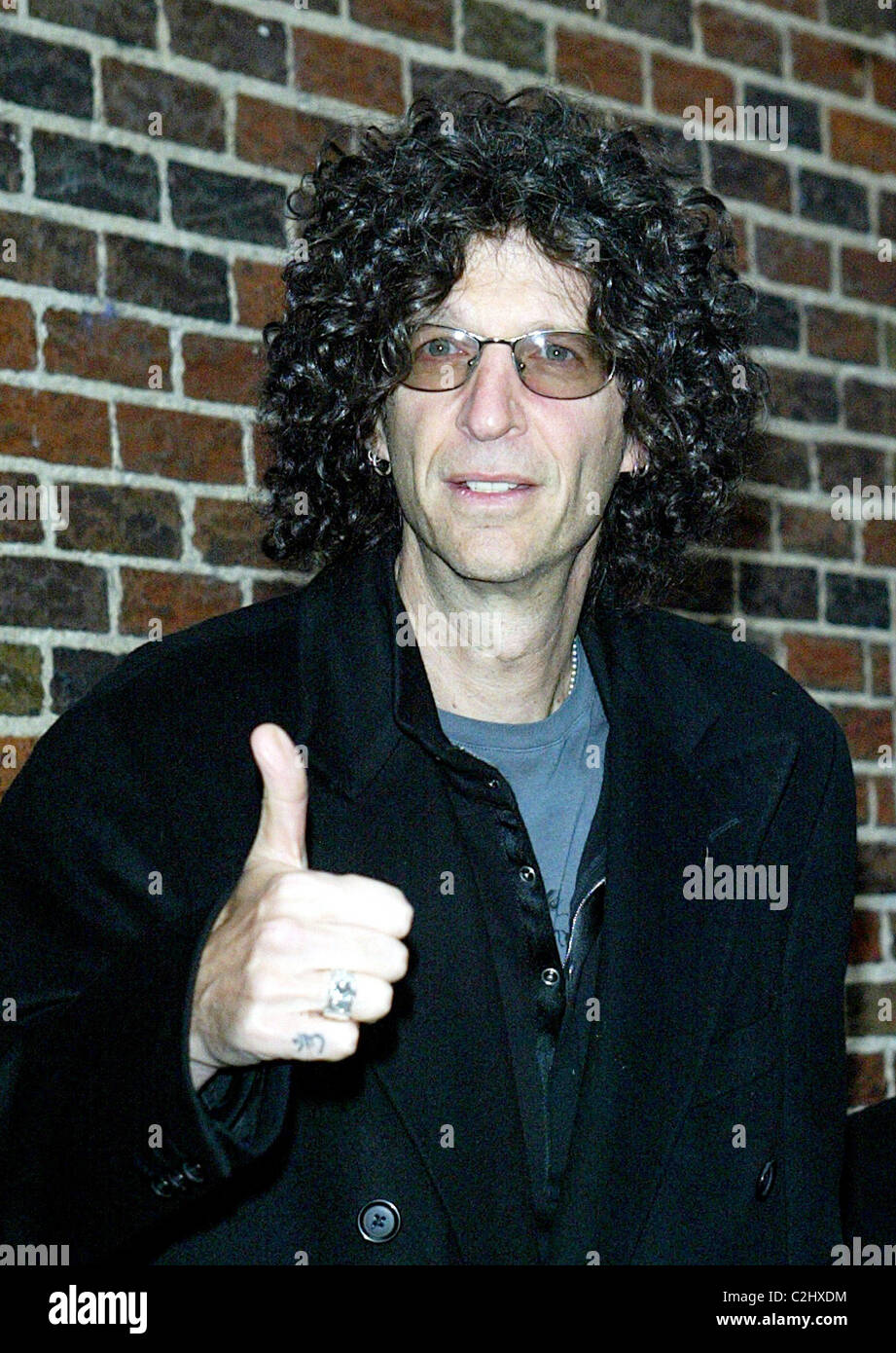 Howard Stern outside the Ed Sullivan Theatre for the 'Late Show With ...