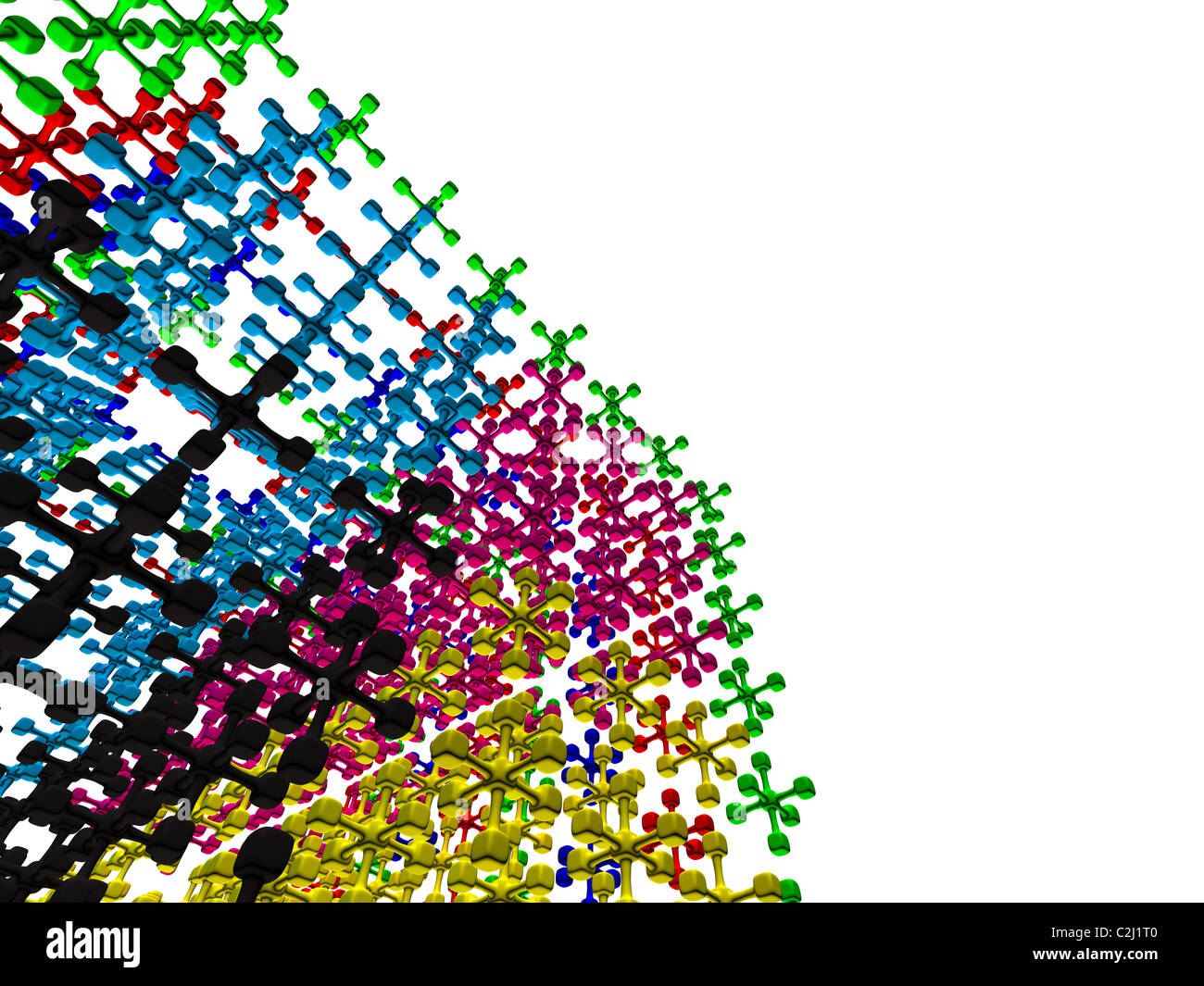 3d shapes drawing hi-res stock photography and images - Alamy