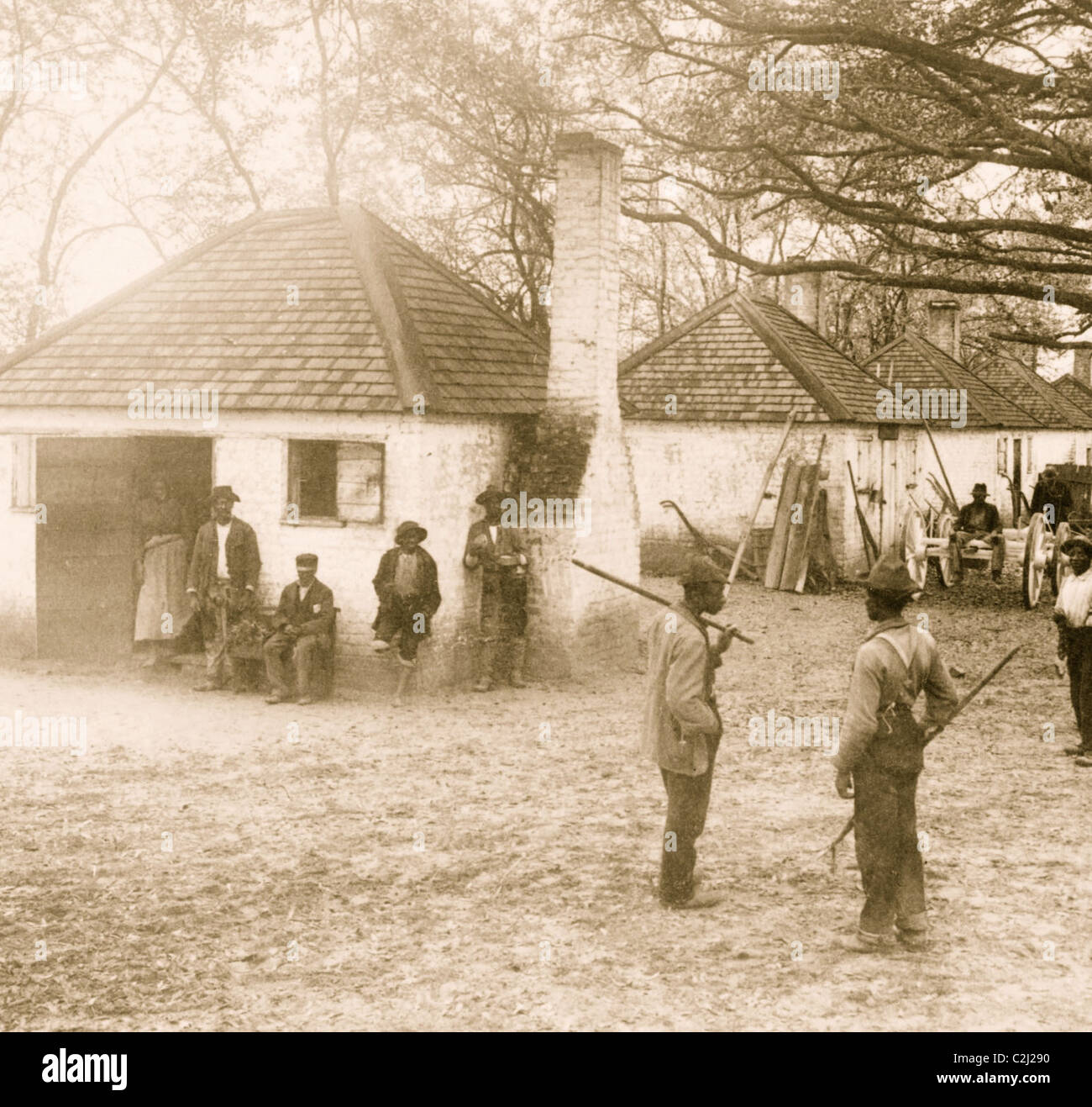 Cabins Where Slaves Were Raised For Market The Famous Hermitage