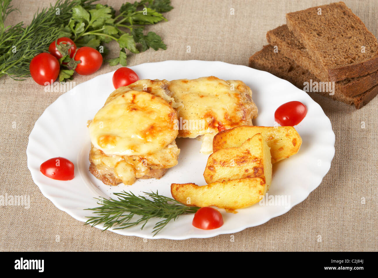 Meat in French Stock Photo Alamy