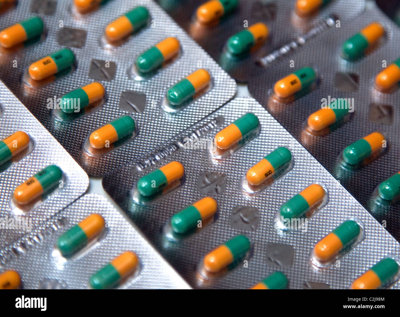 Anti-depressants: fluoxetine (Prozac), London Stock Photo
