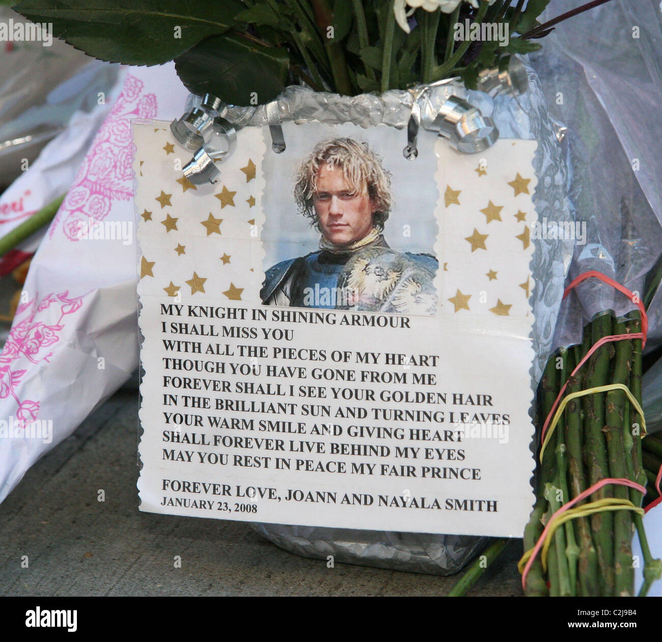Heath ledger death hires stock photography and images Alamy
