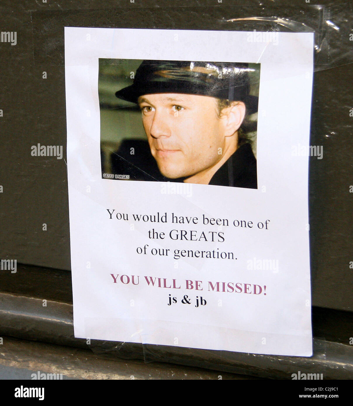 Heath Ledger Grave