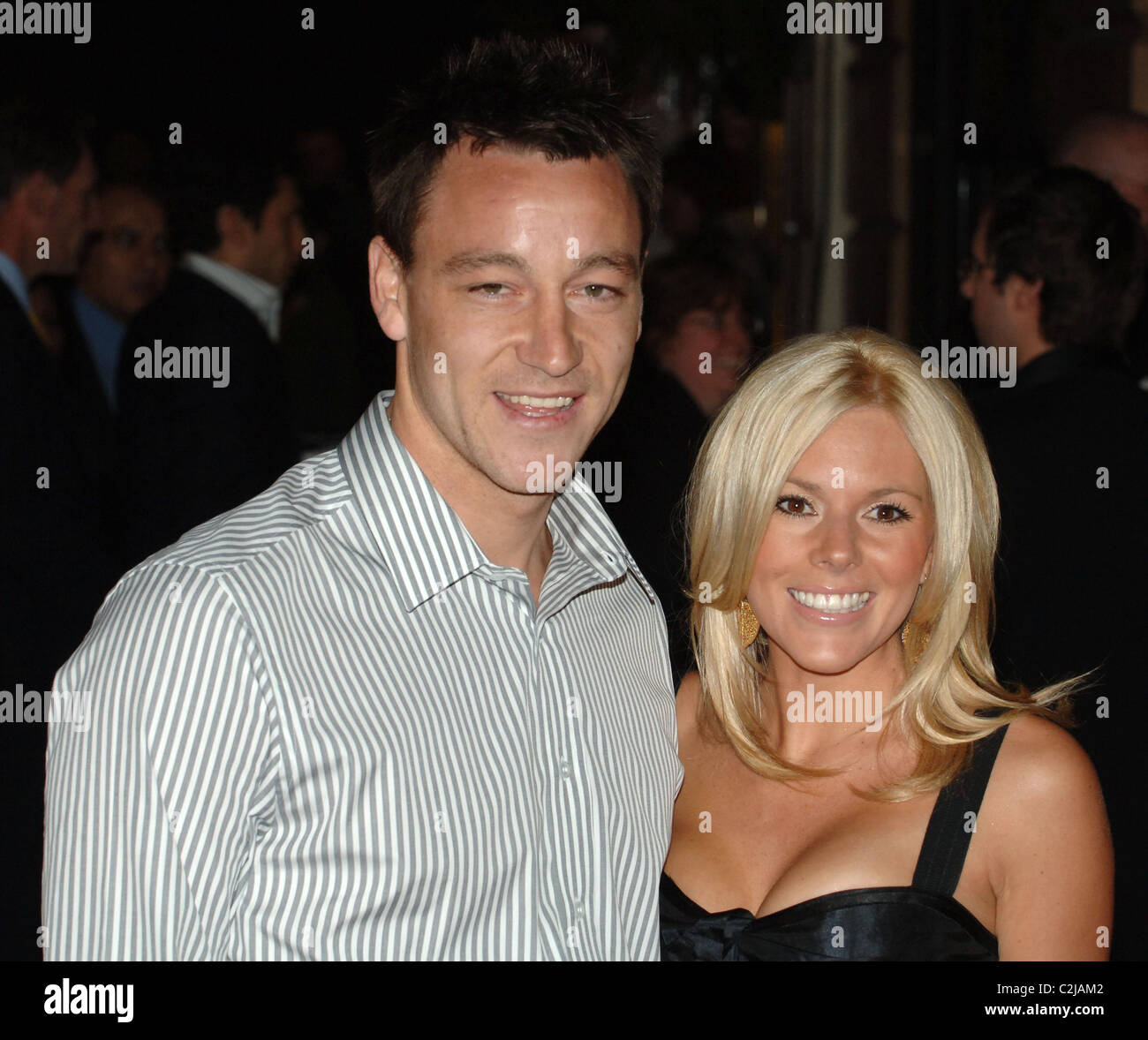 John Terry and Toni Poole UK Film Premiere of 'Rambo' - Arrivals held at Vue West End London, England - 12.02.08 Credit : Zibi/ Stock Photo