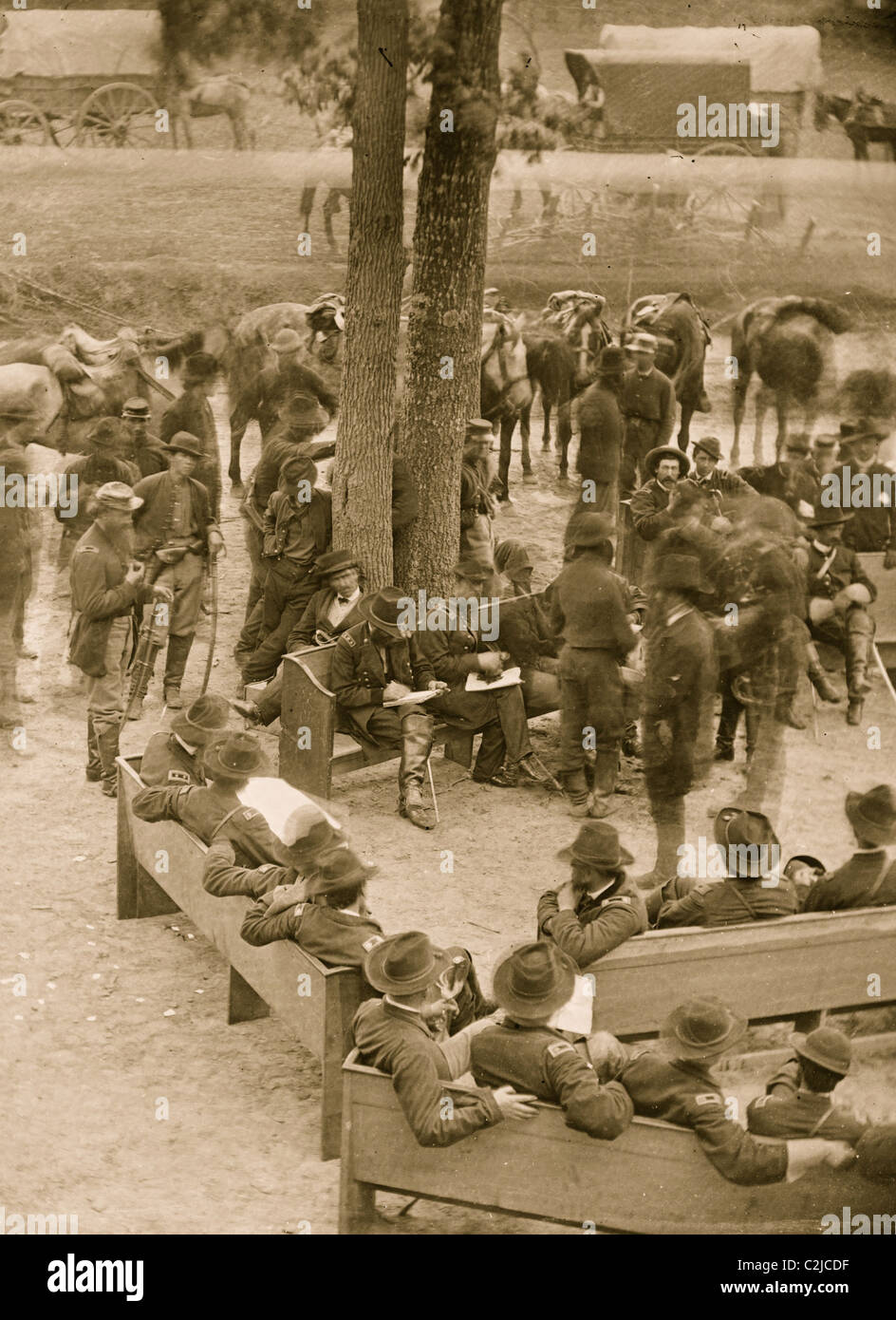 Council of War Stock Photo Alamy