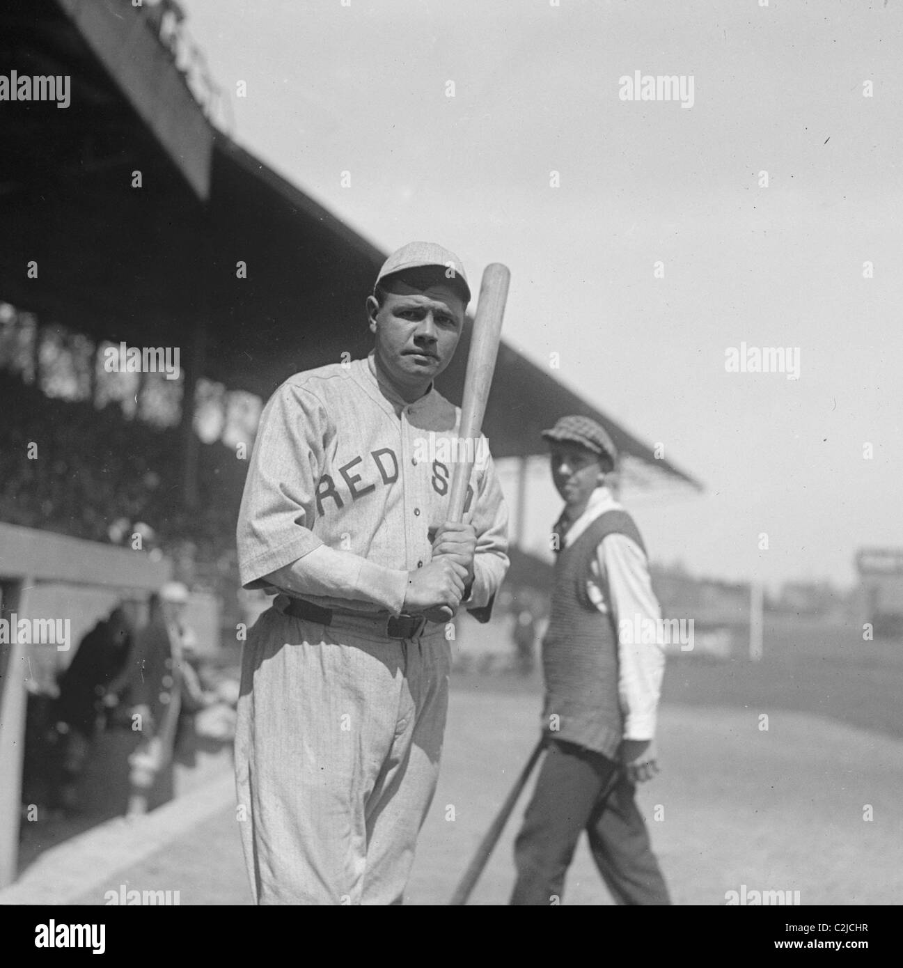 Babe Ruth Stock Photo