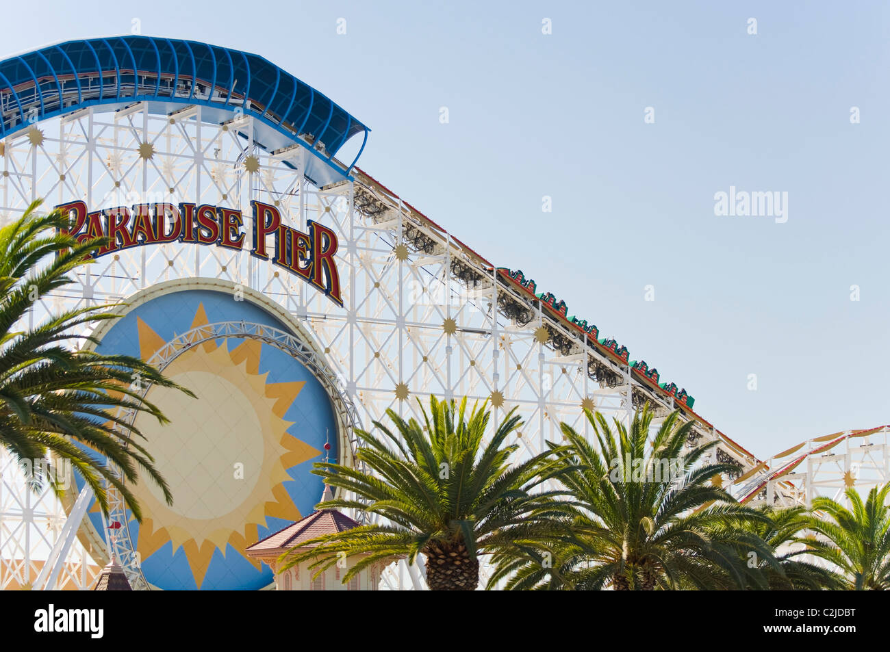 Roller coaster disneyland amusement park hi-res stock photography and  images - Alamy