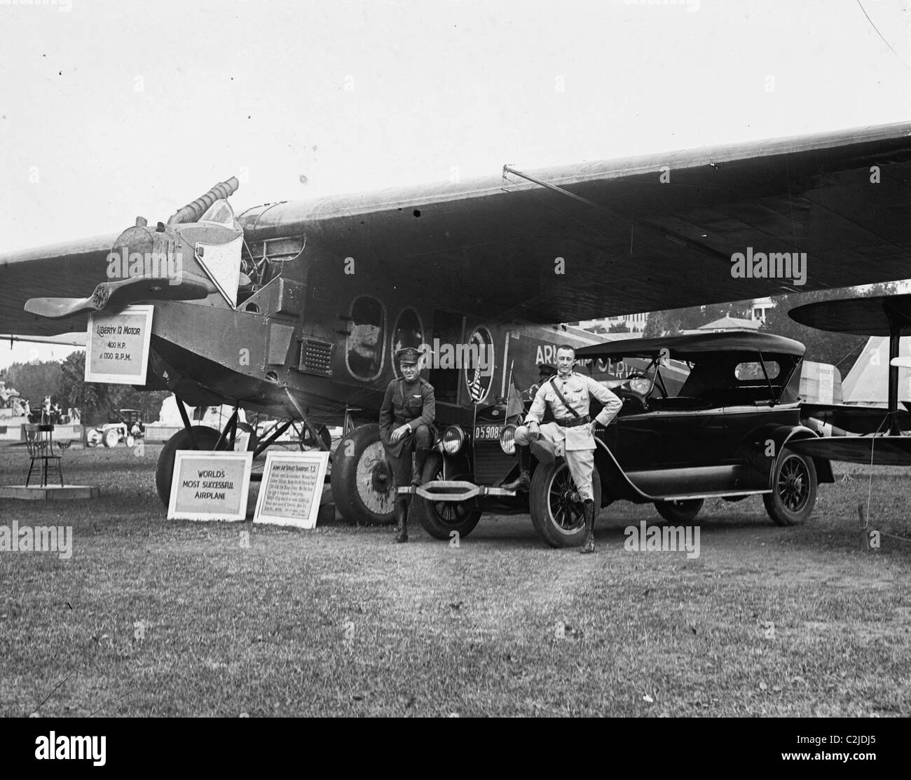 Newest Army Air Service Monoplane Stock Photo