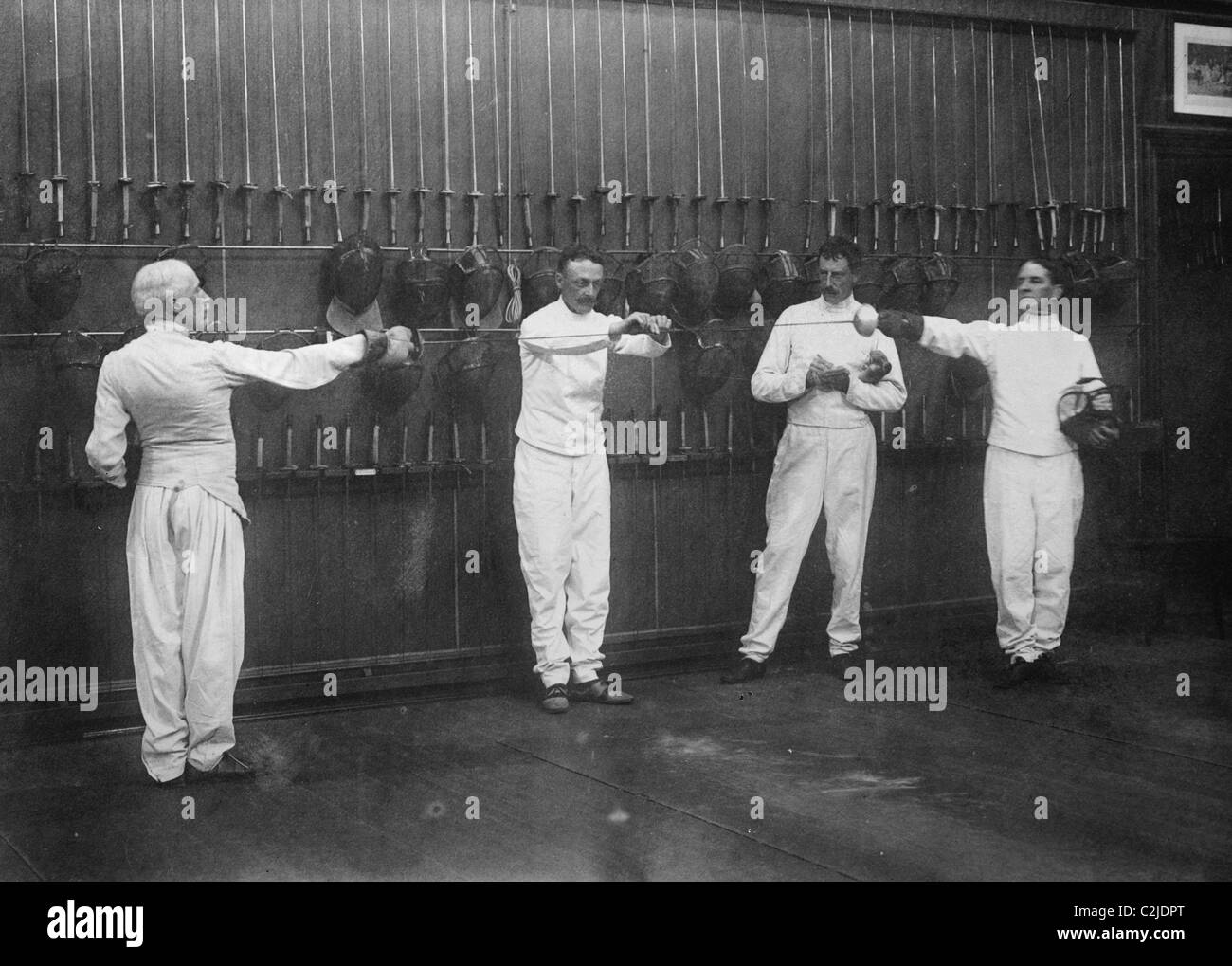 Fencer's Club Stock Photo