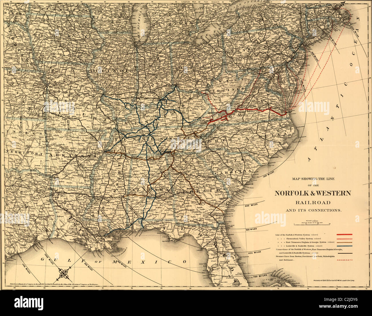 Norfolk and western railroad hires stock photography and images Alamy