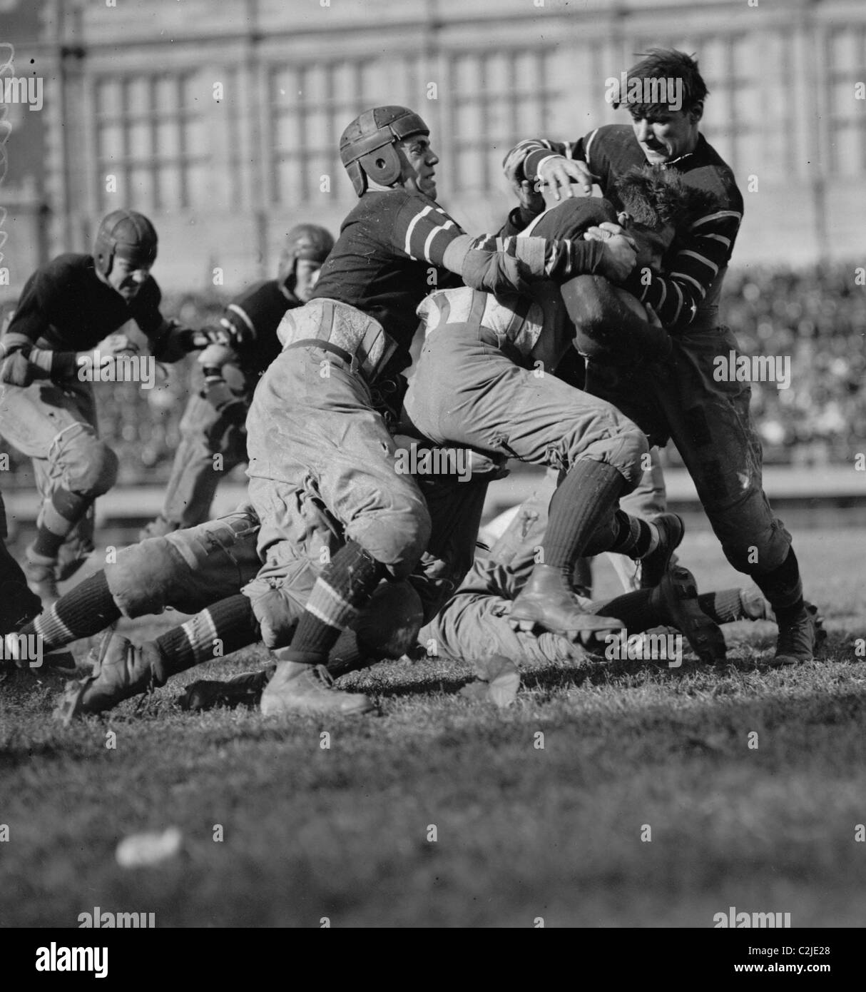 Football or a Wrestling Match Stock Photo Alamy