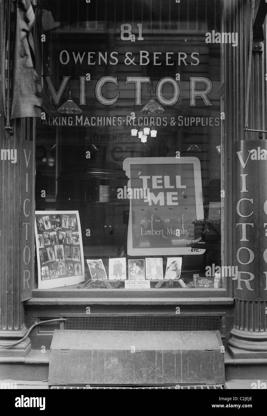 Victor Talking Machines Stock Photo