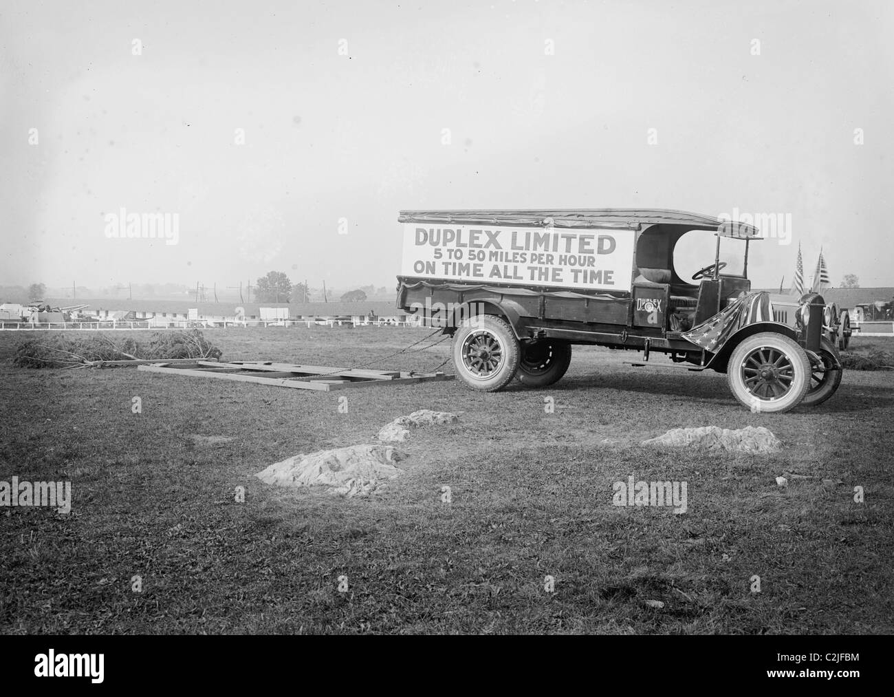 Duplex Limited 5 to 50 mIles Always on Time Stock Photo Alamy