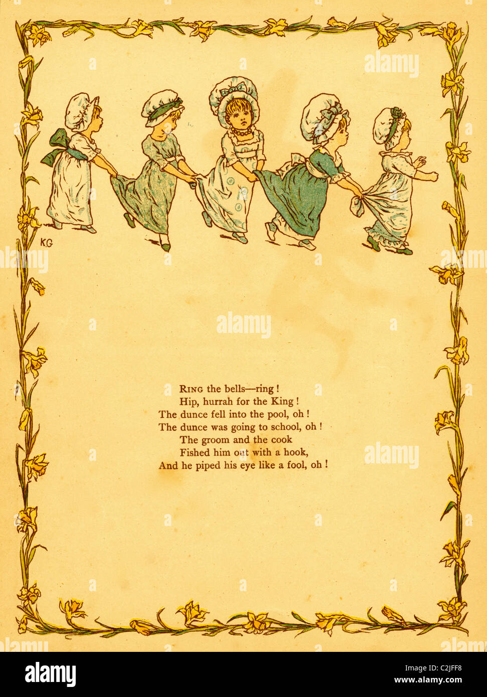 Little Girls dance holding on to each other's skirts Stock Photo Alamy