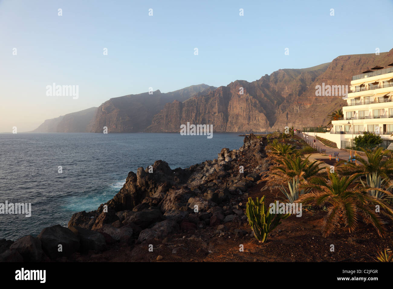 View over Los Gigantes, Canary Island Tenerife, Spain Stock Photo