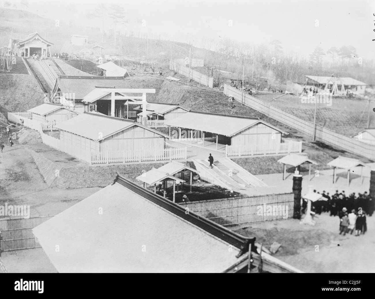 Mausoleum of Japanese Emperor in Osaka, Japan Stock Photo Alamy