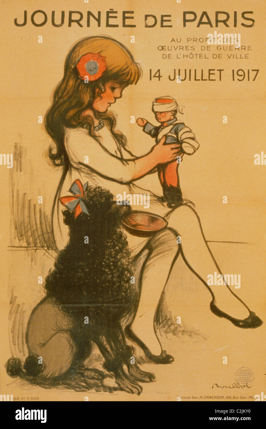 Journée de Paris . . . 14 Juillet 1917; Paris Day . . . July 14, 1917