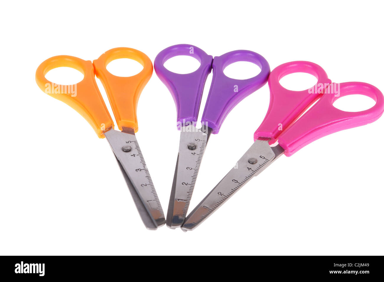 scissors isolated on white background tool Stock Photo