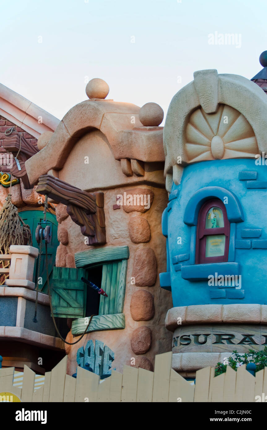 Disneyland Amusement Park in California USA Stock Photo - Alamy