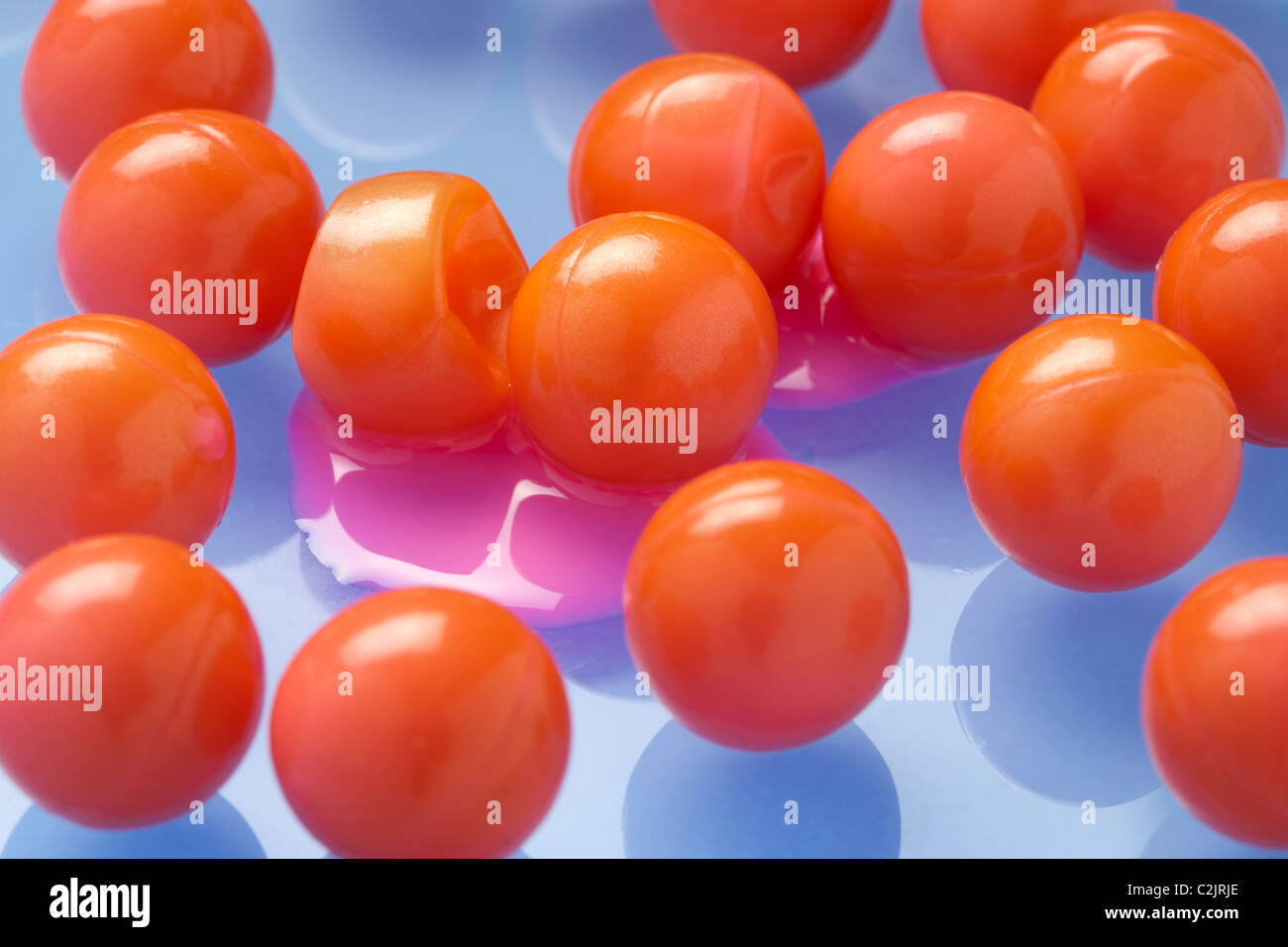 Orange paintballs hi-res stock photography and images - Alamy