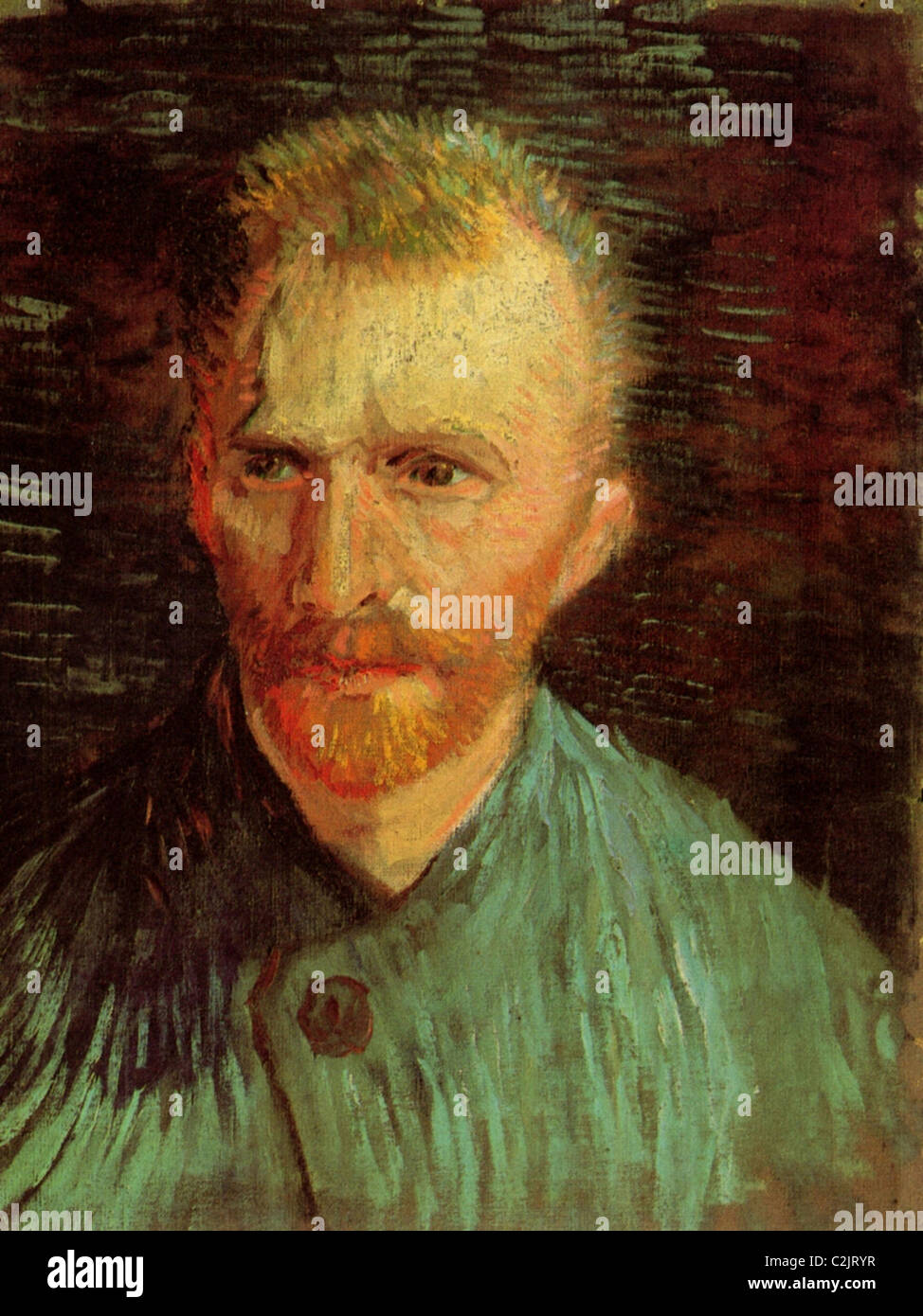 Self Portrait of Vincent Van Gogh Stock Photo - Alamy