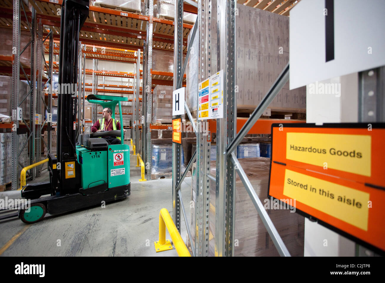 Deutsche Post Dhl Express Warehouse And Distribution Operations Stock Photo Alamy