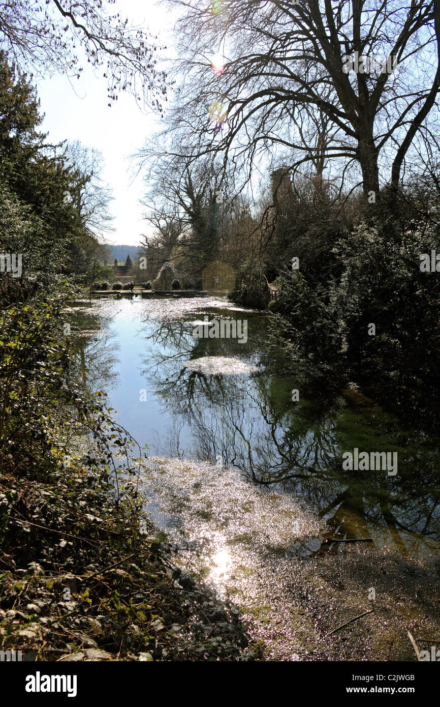 The Silent Pool on the A25 Shere Road between Guildford and Dorking