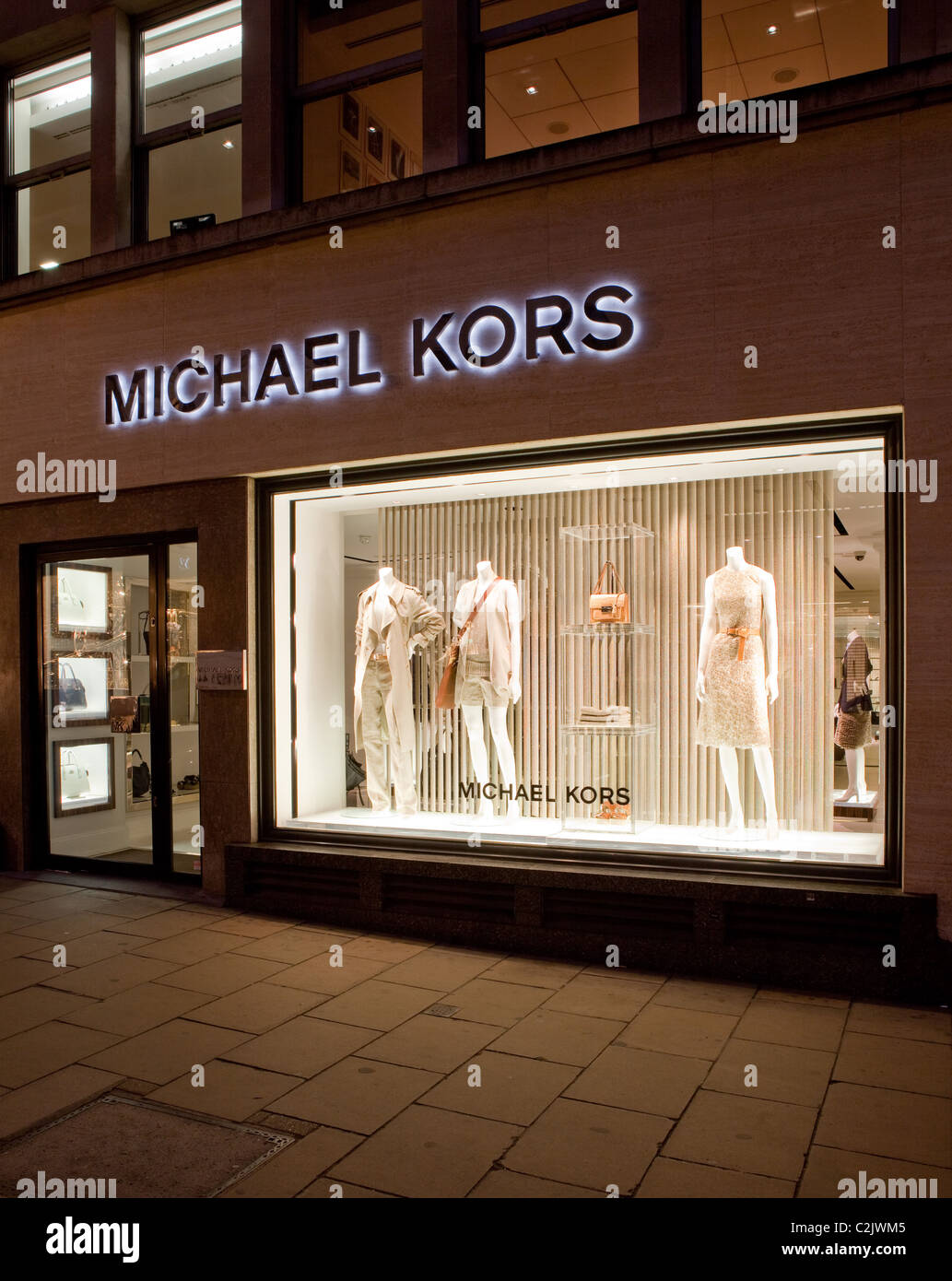 Michael Kors Storefront in Meadowhall, Sheffield, South Yorkshire, UK  Showing the Latest Fashion Editorial Stock Image - Image of label, indoor:  149431399