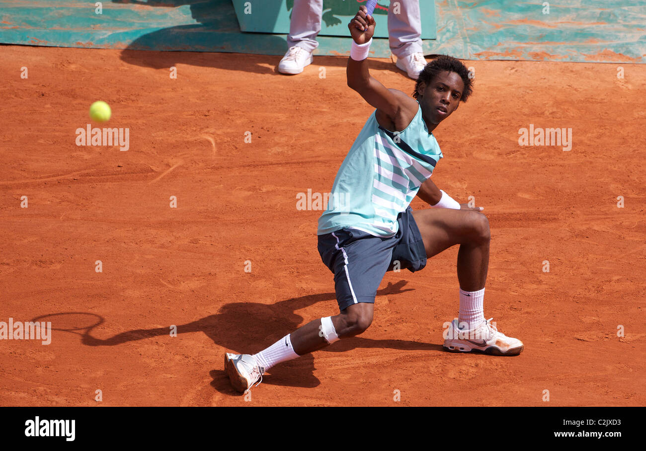 Gianni Mina, France, in action at the French Open Tennis Tournament at  Roland Garros, Paris, France Stock Photo - Alamy