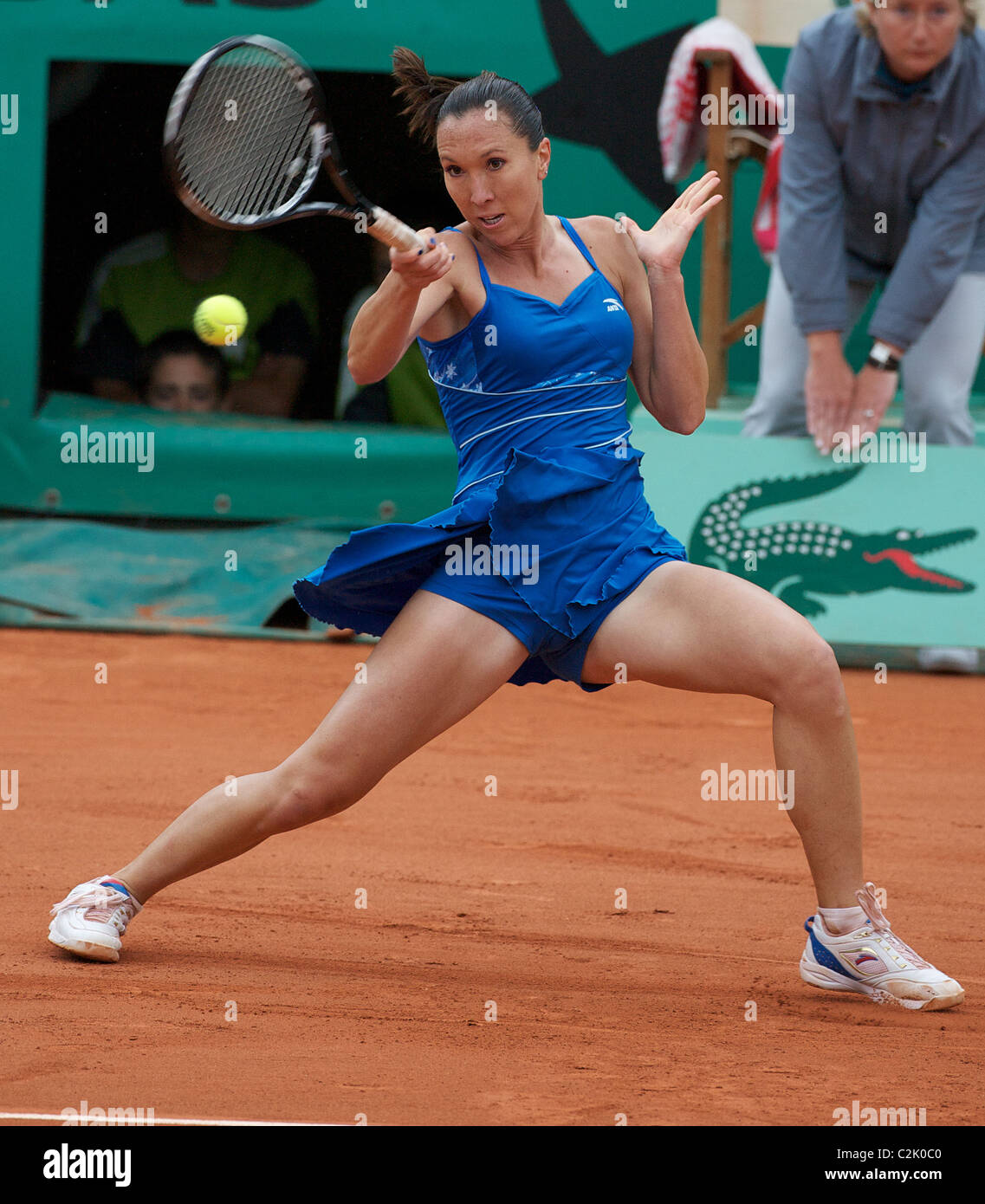 Jelena Jankovic, Serbia, in action at the French Open Tennis Tournament at  Roland Garros, Paris, France Stock Photo - Alamy