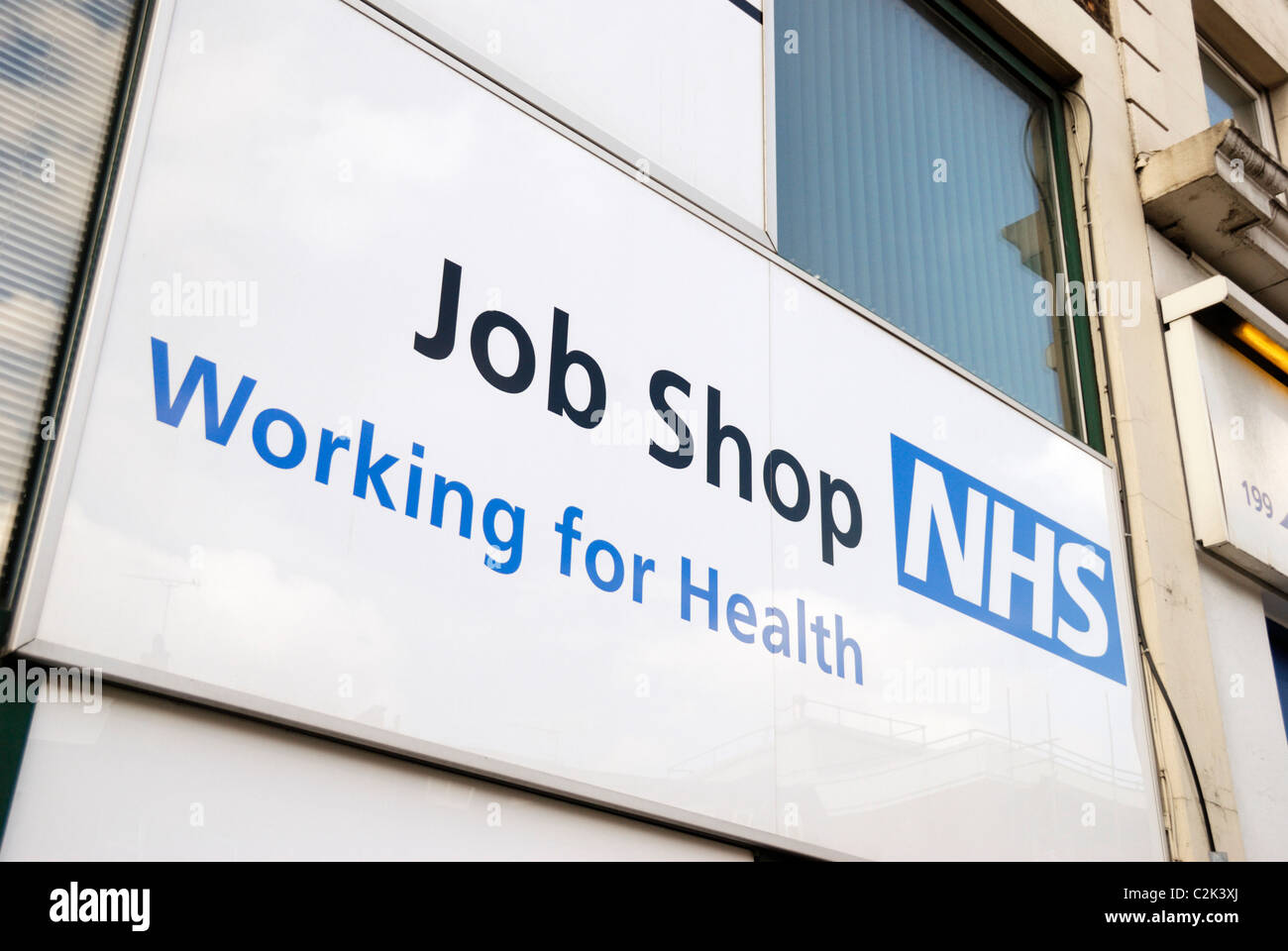NHS Job Shop, England, UK Stock Photo Alamy