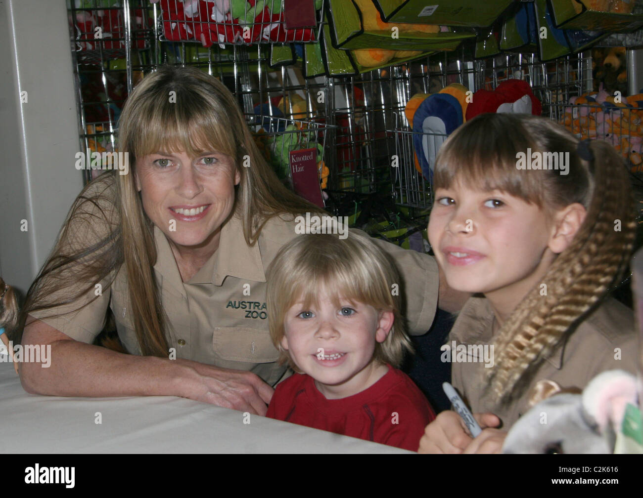 Terri Irwin, Robert Irwin and Bindi Irwin Bindi Irwin unveils her new