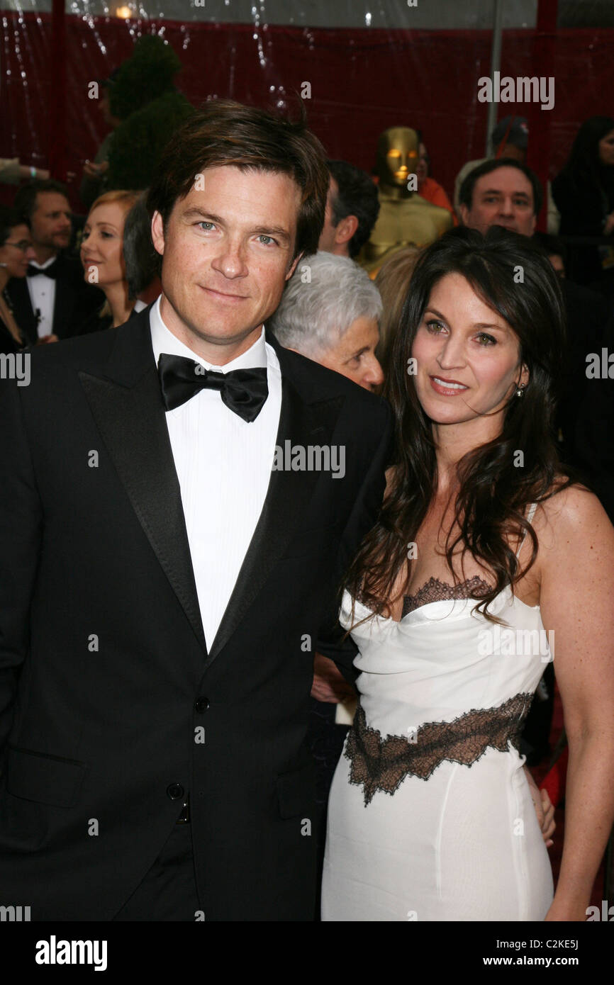 Jason Bateman and wife Amanda Anka The 80th Annual Academy Awards
