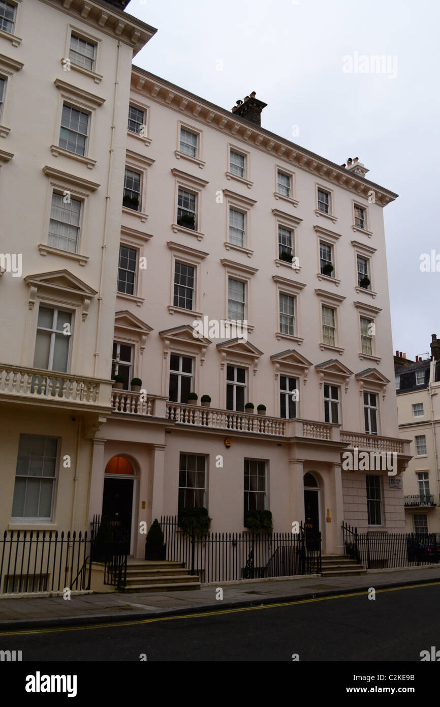 Luxury Houses in Belgravia London, UK ARTIFEX LUCIS Stock Photo - Alamy