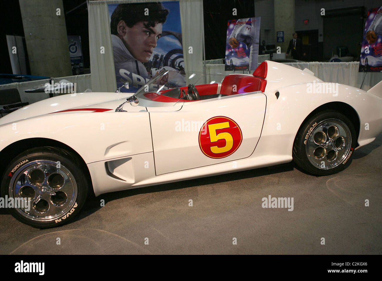 Speed Racer Mach 5 from the movie 'Speed Racer' 2008 New York