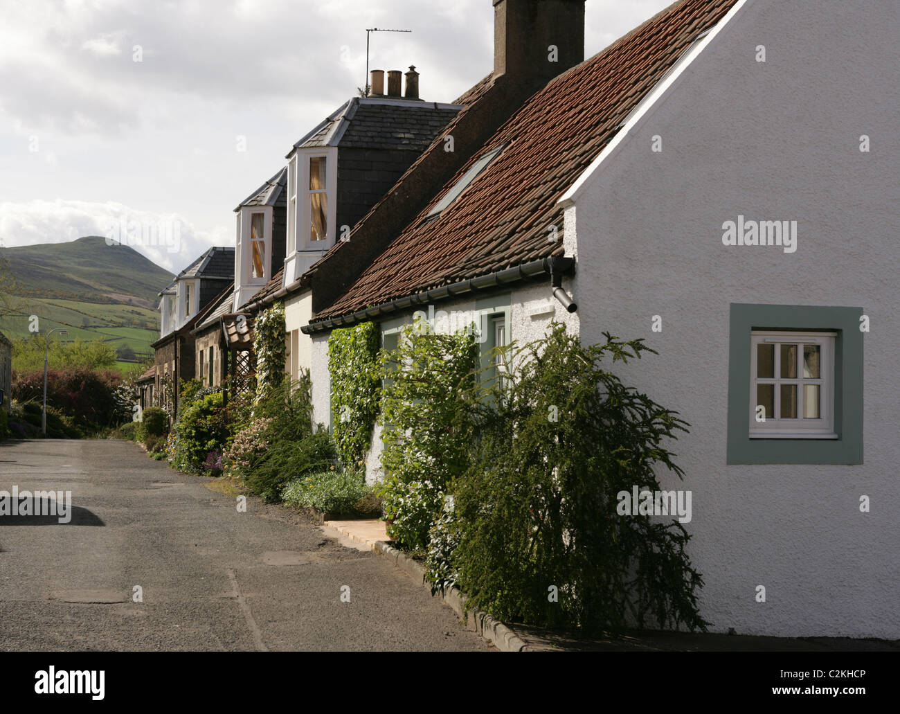 A view of East Lomond in Fife from Freuchie Stock Photo Alamy