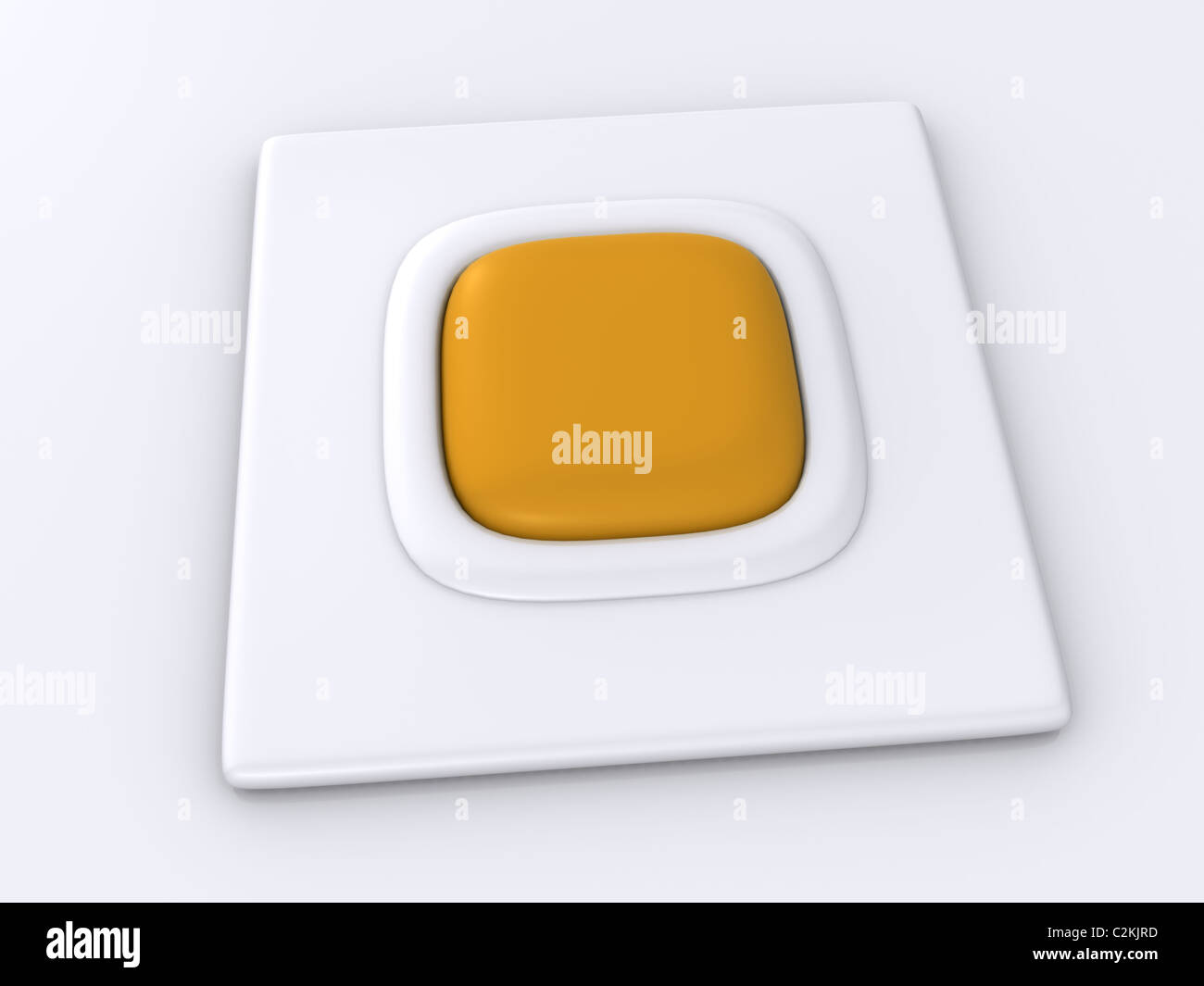 Individual Button single button. 3d Stock Photo - Alamy