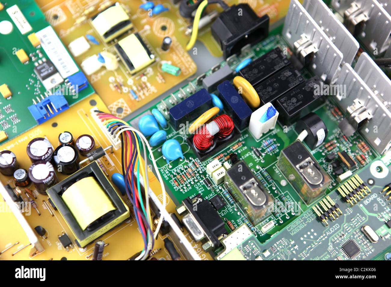 Computer hardware & components Stock Photo Alamy