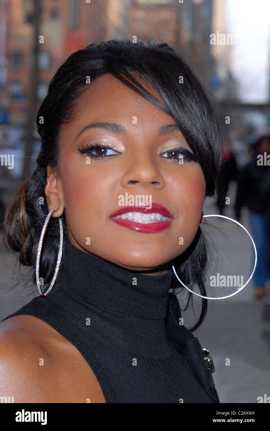 Ashanti arriving to appear on BET's 106 & Park New York City, USA - 27.