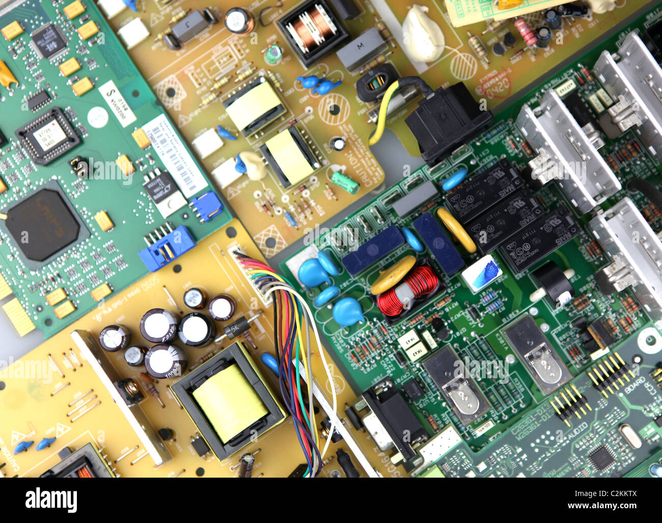 Computer hardware & components Stock Photo Alamy