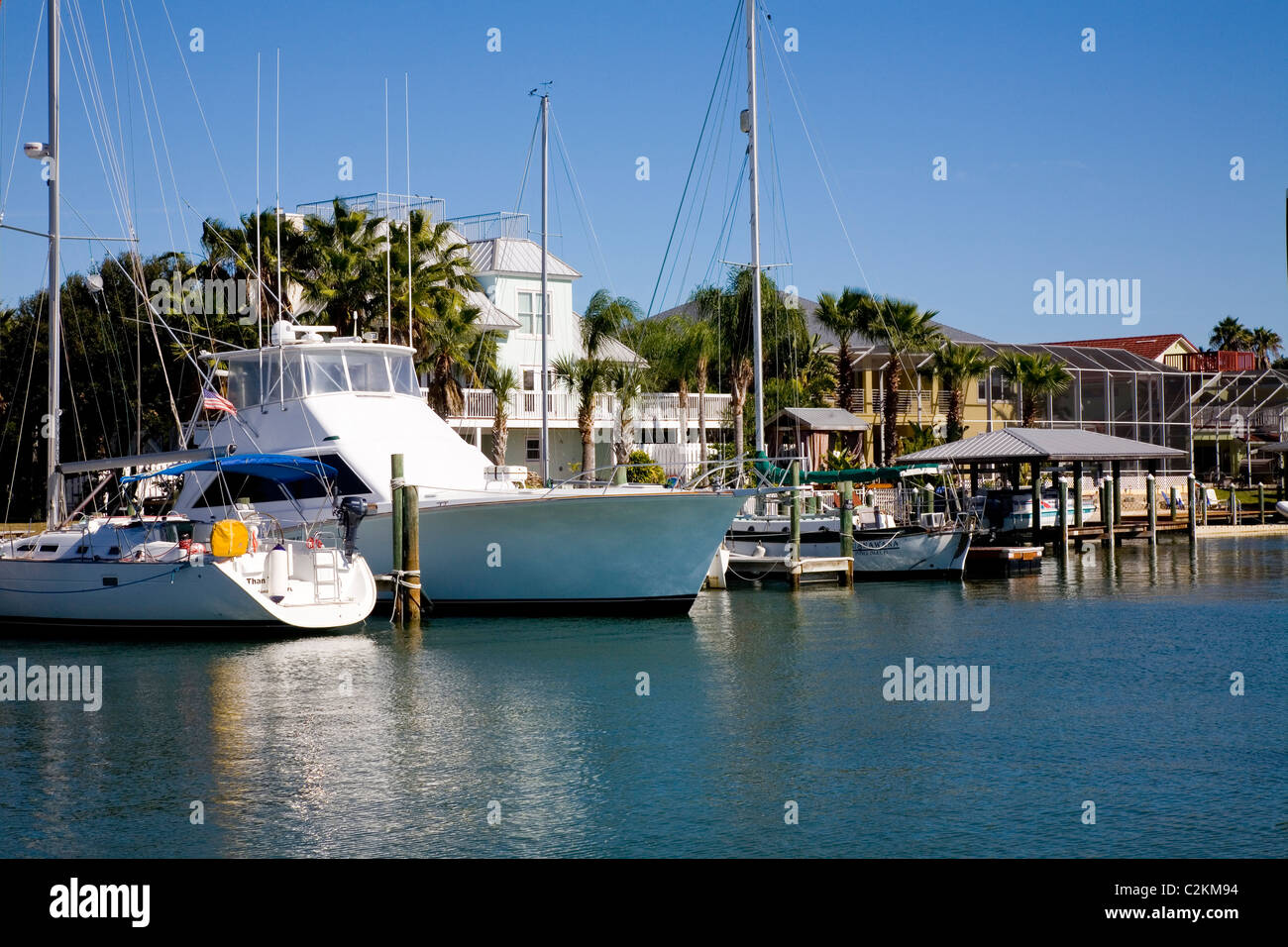 Ponce Inlet, just south of Daytona Beach, offer docking facilities ...