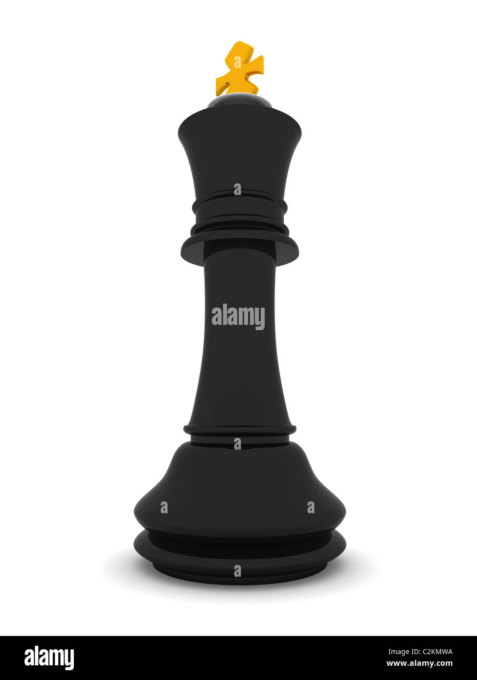 black king. 3d chess game Stock Photo Alamy