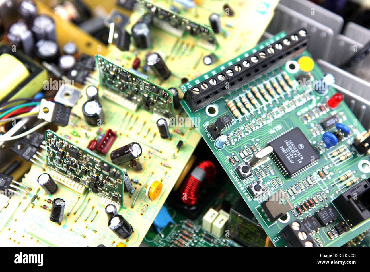 Computer hardware & components Stock Photo Alamy