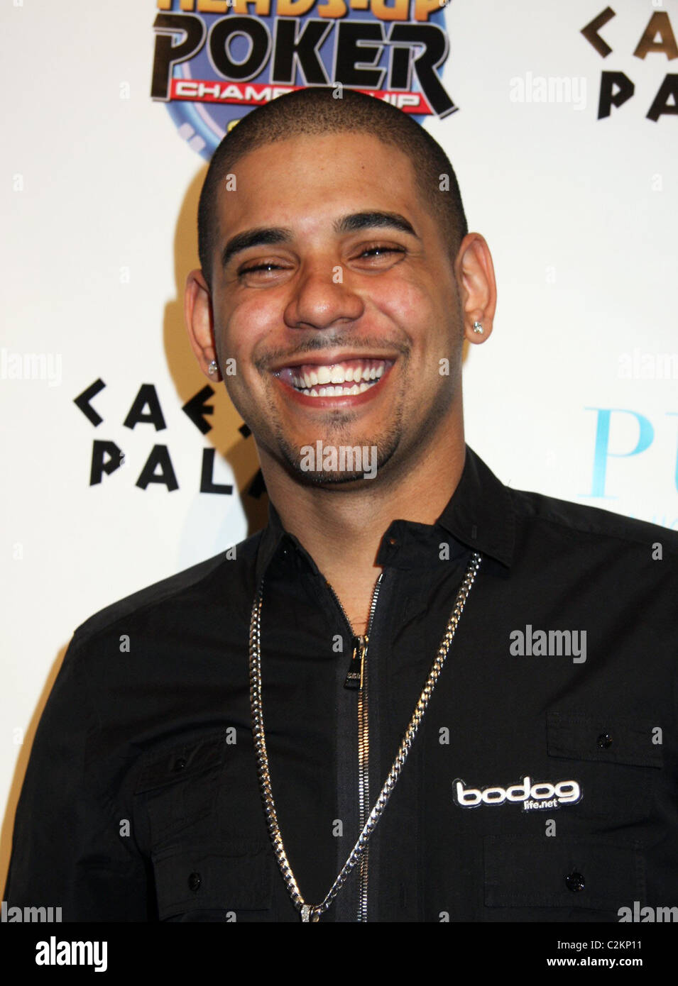 David Williams The 4th Annual Heads Up Poker Tournament Draw Party Las Vegas, Nevada 28.02.08