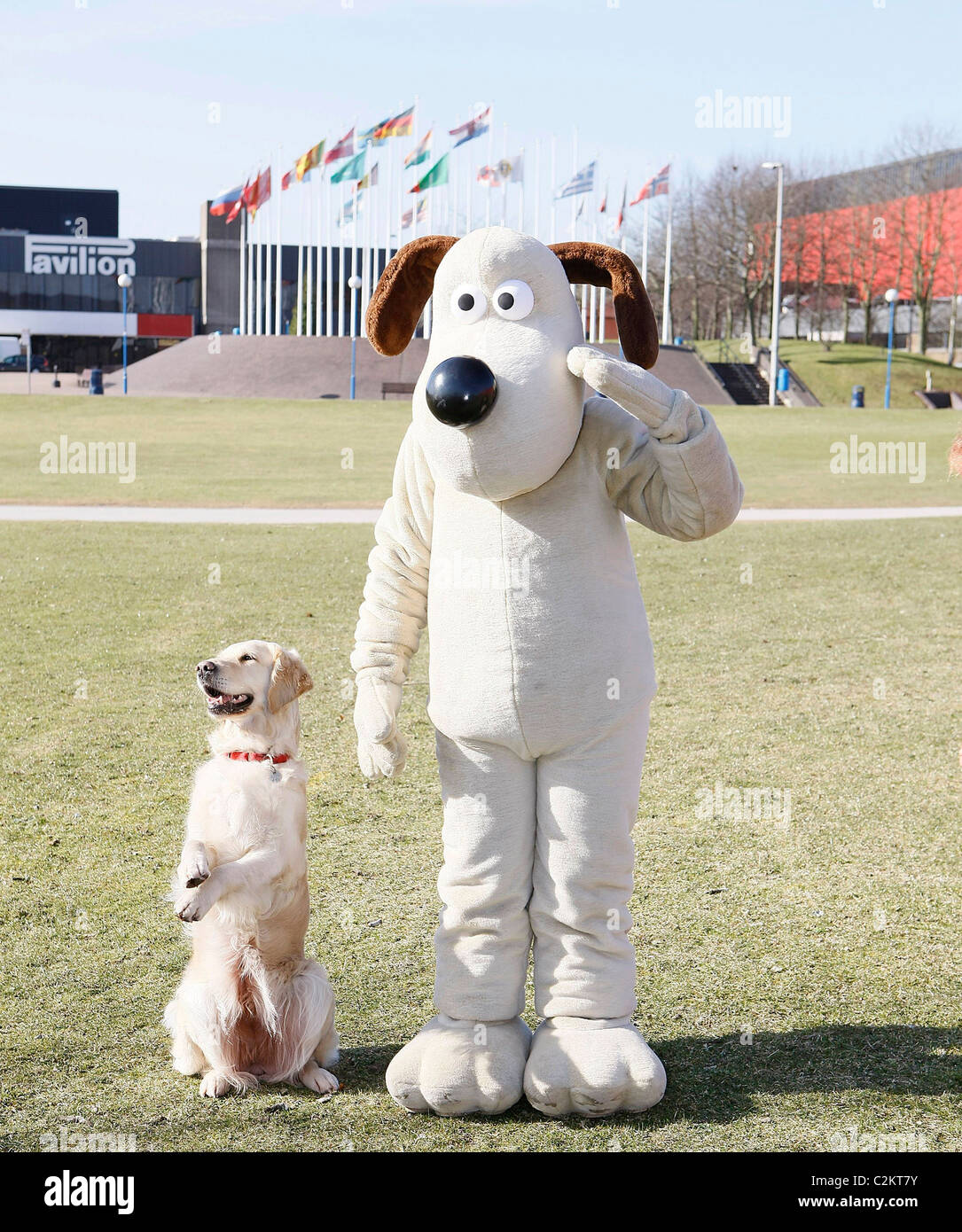 Official Launch of Crufts 2008 featuring Wallace and Gromit London