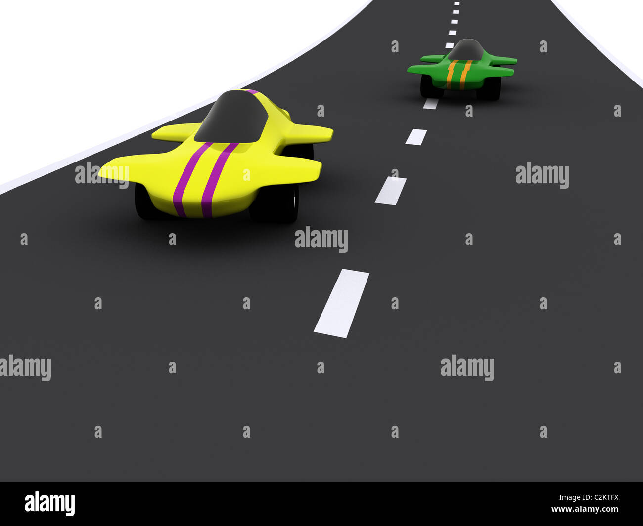 Race cars turning hi-res stock photography and images - Alamy